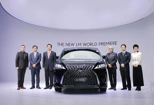 雷克萨斯MPV全新LM于2019上海车展全球首发